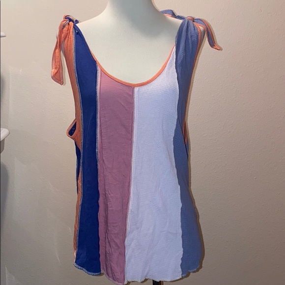 Free People Carousel Stripe Tank - Picture 4 of 6